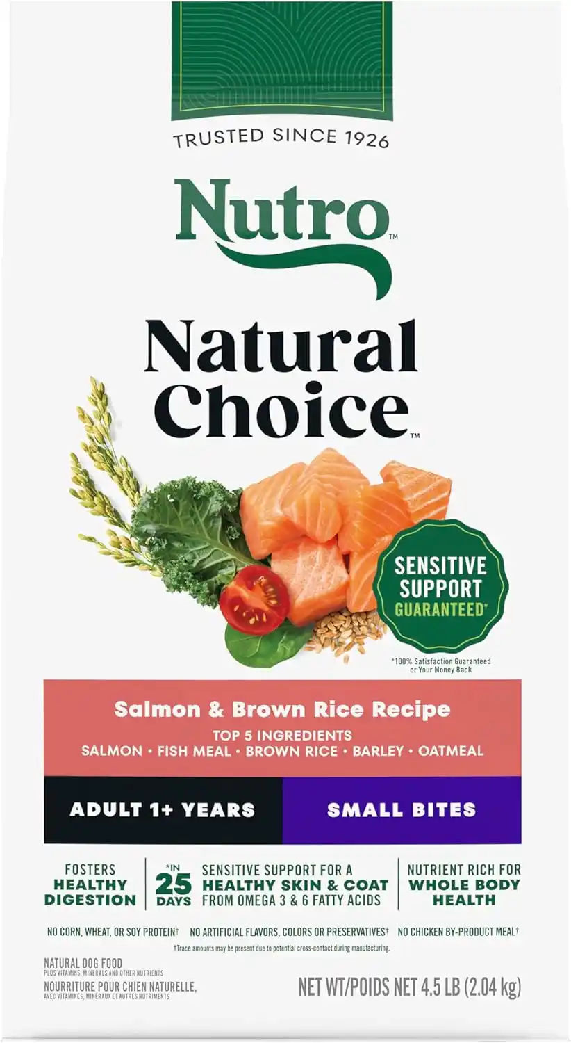 Nutro Natural Choice Small Bites Salmon Dog Food