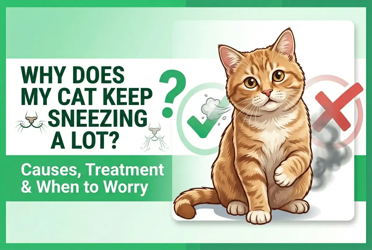 why is my cat sneezing